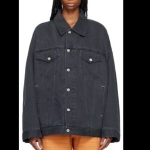Acne Studios Dark Gray Denim Jacket S-M